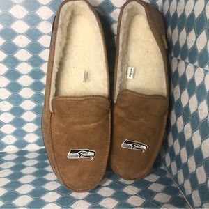 Foco Slip On Slippers XL Seattle Seahawks